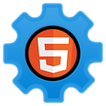 Icon to denote a hybrid of HTML Web App and an Appstore app
